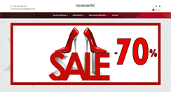 Desktop Screenshot of novecento.rs