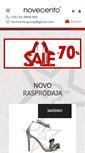 Mobile Screenshot of novecento.rs